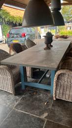 Robuuste Eettafel voor Buiten, Ophalen, Gebruikt, 100 tot 150 cm, 200 cm of meer