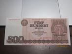 No.963- DDR  500 Mark 1985 UNC bankbiljet, Postzegels en Munten, Bankbiljetten | Europa | Niet-Eurobiljetten, Ophalen of Verzenden