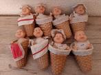 laven efteling baby's in mandje, Ophalen of Verzenden, Zo goed als nieuw, Beeldje of Poppetje