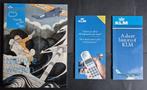 KLM Wolkenridder en 2 KLM folders (K1243), Ophalen of Verzenden, Gebruikt, Boek of Tijdschrift