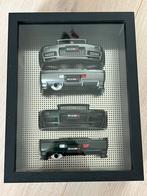 Nissan R34 Bumper Display Frame 1:18 Motorhelix oa groen, Ophalen of Verzenden, Nieuw, Auto, Overige merken