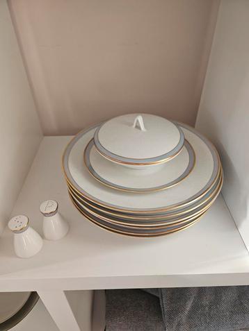Rosenthal gala blue form 2000 by Raymond Loewy 103 delig beschikbaar voor biedingen