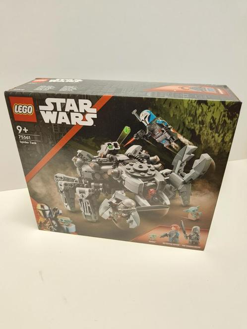 Lego Star Wars 75361 Spider Tank, Kinderen en Baby's, Speelgoed | Duplo en Lego, Nieuw, Lego, Complete set, Ophalen of Verzenden
