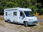 Fiat Ducato Burstner camper 2.5TD 5 versnelling. Frans bed, Caravans en Kamperen, Campers, Particulier, Tot en met 4, Half-integraal