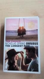 Omnibus Nicholas Sparks The choice & The longest Ride, Ophalen of Verzenden, Zo goed als nieuw