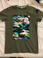 OVS stoere kaki camouflage jongens t-shirt shirt maat 164, Nieuw, Shirt of Longsleeve, Jongen, OVS