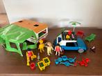 Playmobil Camping Set met Auto & Caravan jaren 70, Ophalen, Gebruikt, Complete set