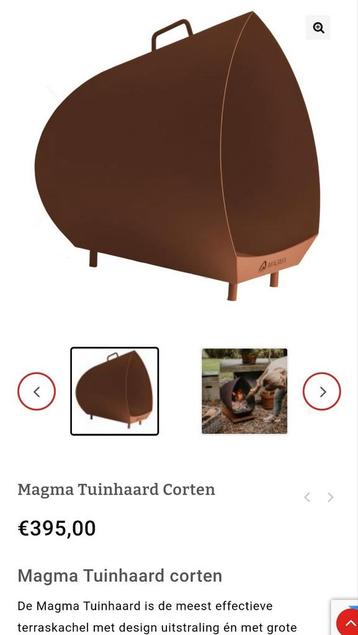 Magma Tuinhaard Corten  beschikbaar voor biedingen