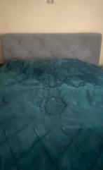 2 persoons bed, Huis en Inrichting, Tweepersoons, Ophalen of Verzenden, Zo goed als nieuw, Kussen