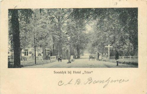 (388-203-025) Soestdijk Hotel Trier, Verzamelen, Ansichtkaarten | Nederland, Utrecht, Verzenden