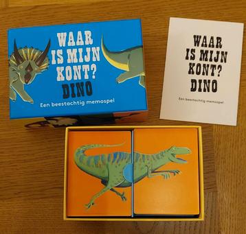 NIEUW! Spel: Waar is mijn kont? DINO – Een Beestachtig Memos beschikbaar voor biedingen