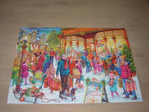 Puzzel Gibsons WINTER WONDERLAND 1000 st., Hobby en Vrije tijd, Denksport en Puzzels, Zo goed als nieuw, Legpuzzel, 500 t/m 1500 stukjes