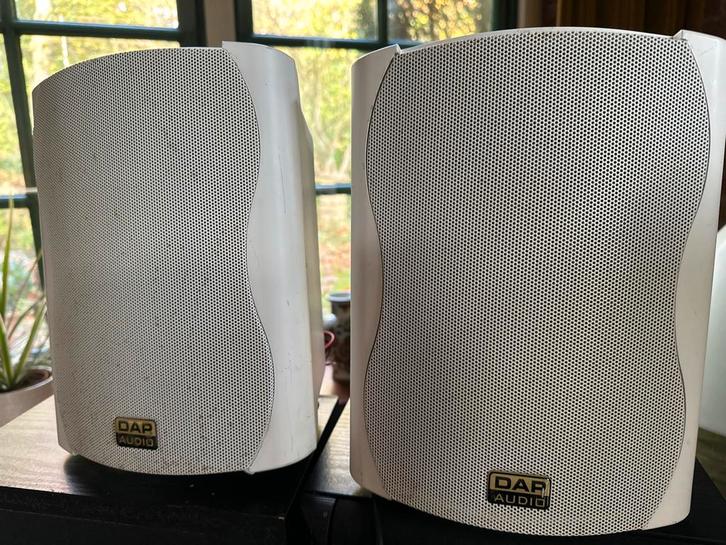 DAP Audio Speakerset - Gebruikt, Audio, Tv en Foto, Luidsprekers, Gebruikt, Front, Rear of Stereo speakers, Minder dan 60 watt