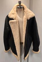Heren pilotenjas - lammy coat maat XXL - lamsleer en vacht, Ophalen of Verzenden, Zo goed als nieuw, Overige maten, Bruin