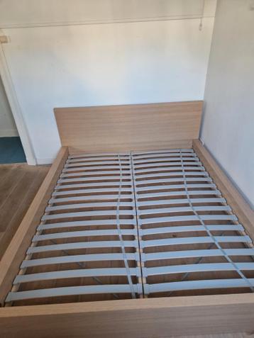 IKEA Malm bed 160 bij 200 licht eiken - afbeelding 2