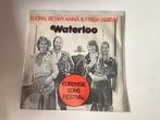 ABBA.  Waterloo. Winnaar Eurovisie songfestival 1974, Gebruikt, 7 inch, Single, Ophalen of Verzenden