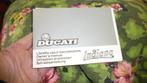 Origineel instructieboek Ducati Indiana met supplement, Motoren, Handleidingen en Instructieboekjes, Ducati