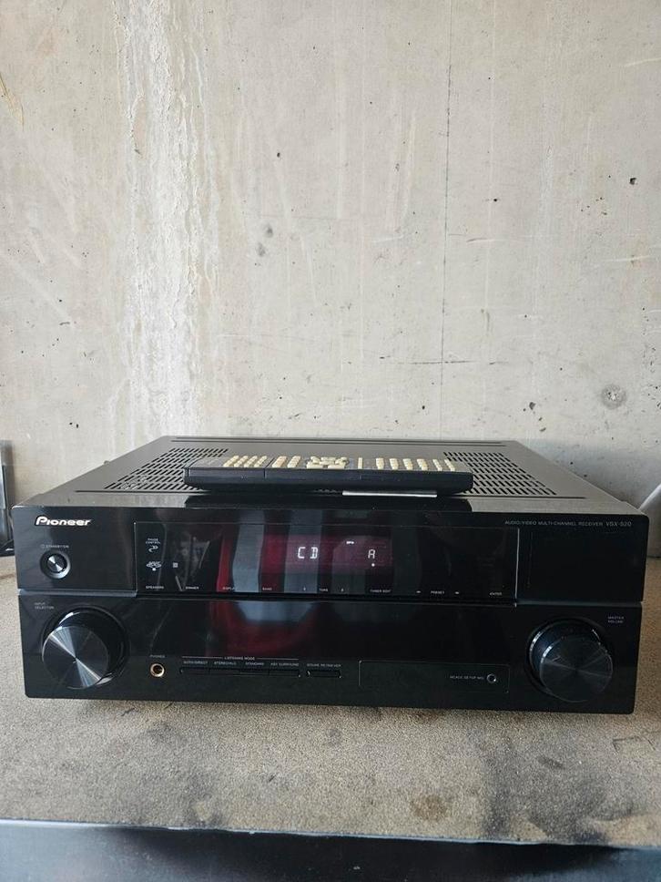 PIONEER VSX-520 AV-RECEIVER, Audio, Tv en Foto, Home Cinema-sets, Zo goed als nieuw, Overige spelers, 5.1-systeem, 70 watt of meer