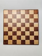 # Schaakbord - Dambord 38 x 38 cm van hout, Hobby en Vrije tijd, Gezelschapsspellen | Bordspellen, Ophalen of Verzenden, Gebruikt