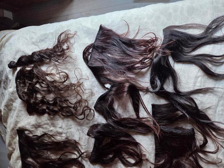Human hair Weave extensions Peruvian, Sieraden, Tassen en Uiterlijk, Uiterlijk | Haarverzorging, Gebruikt, Pruik of Haarverlenging