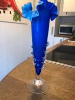 Vintage kobaltblauw vaasje, Ophalen of Verzenden