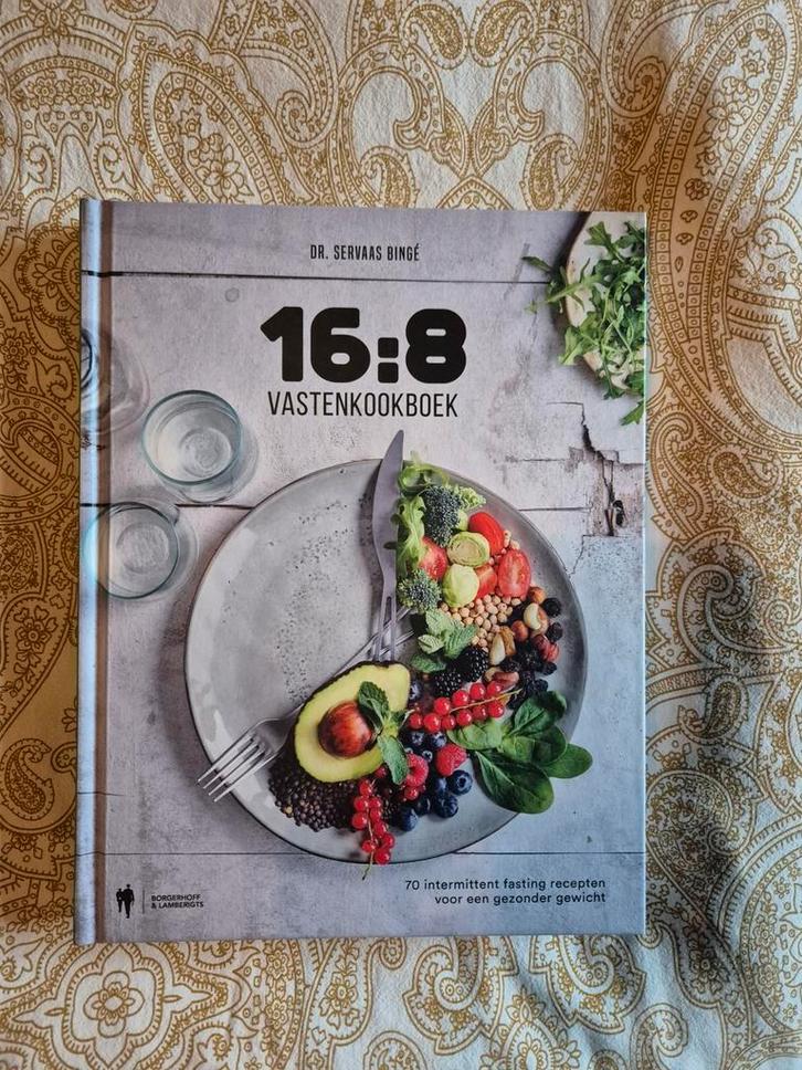 16:8 Vastenkookboek - Dr. Servaas Bingé, Boeken, Kookboeken, Zo goed als nieuw, Ophalen of Verzenden