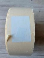 Grote rol met witte stickers/ opplak labels, Ophalen of Verzenden, Nieuw