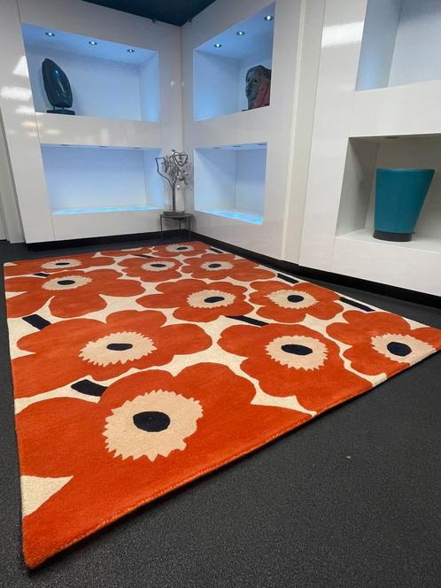 Brink en Campman Marimekko tapijt Unikko Orange 200 x 280, Huis en Inrichting, Stoffering | Tapijten en Kleden, Nieuw, 200 cm of meer