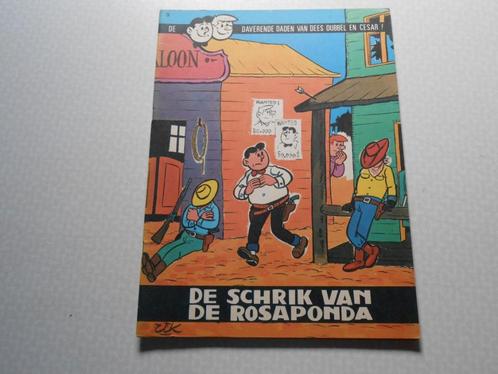 Dees dubbel en cesar 9 De schrik van de Rosaponda 1967 1 ste, Boeken, Stripboeken, Gelezen, Eén stripboek, Ophalen of Verzenden