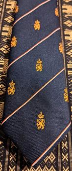 Koninklijke Landmacht stropdas doorlopende emblemen, Ophalen of Verzenden, Landmacht, Nederland, Kleding of Schoenen