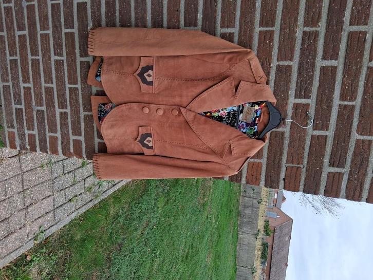 Dames Leer Jas Phard Mt M, Kleding | Dames, Jassen | Winter, Nieuw, Maat 38/40 (M), Bruin, Ophalen of Verzenden