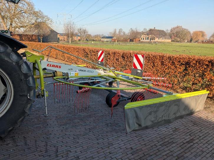 Claas Liner 450 Zeer netjes! Hark, Rugger, Duiner, Zakelijke goederen, Agrarisch | Werktuigen, Veehouderij, Weidebouw, Ophalen