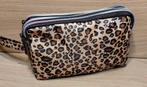 handige wristlet wallet / beurs / make up tasje tijgerprint, Ophalen of Verzenden, Nieuw