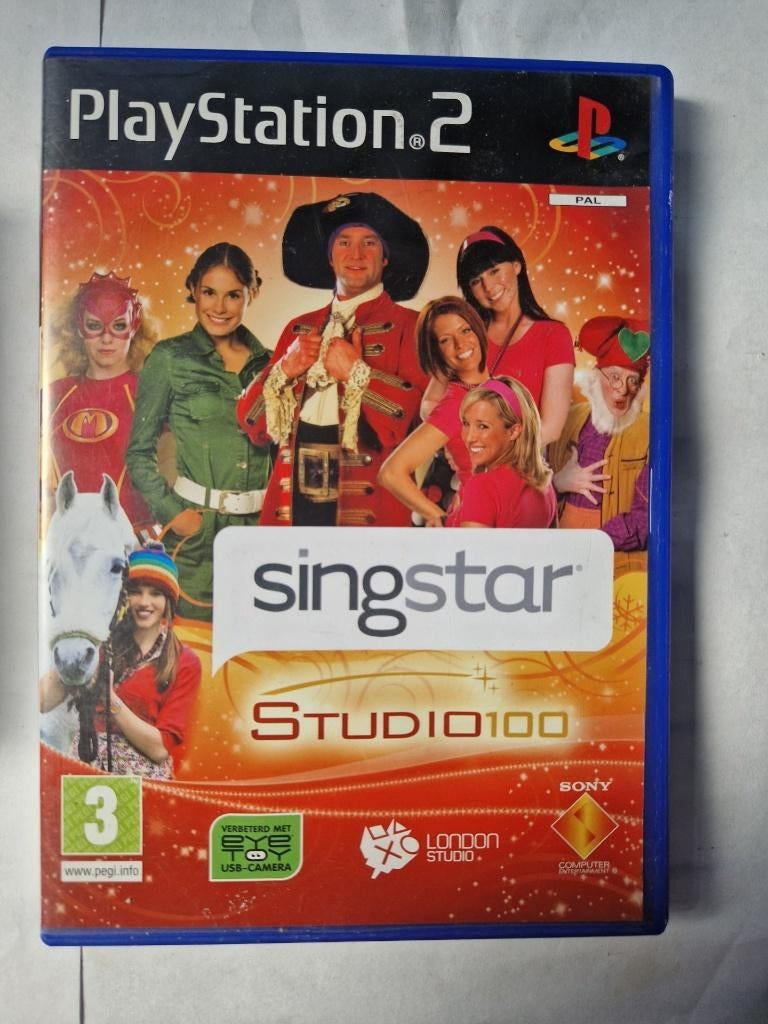 SINGSTAR studio 100, Spelcomputers en Games, Gebruikt, 1 speler, Racen en Vliegen, Ophalen of Verzenden