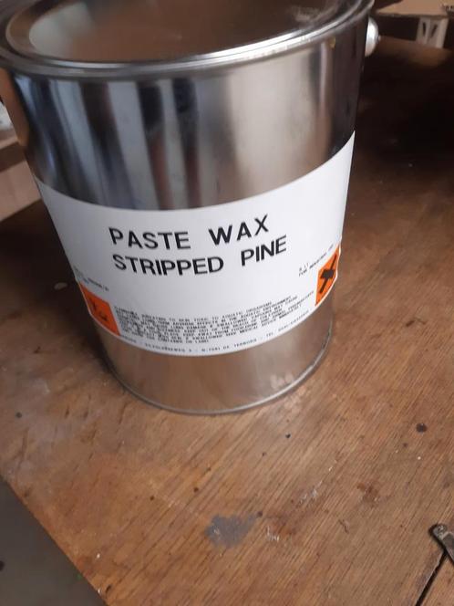 Partij boenwas, gerookt grenen, 13 x 5 ltr, Antiek en Kunst, Antiek | Overige Antiek, Ophalen of Verzenden