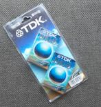 2x TDK VHS-C bandjes nieuw in blister EHG-45, Ophalen of Verzenden, VHS-C of SVHS-C, (Video)band
