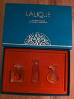 Lalique Miniatuur Parfum Set - Les Introuvables, Ophalen of Verzenden, Miniatuur, Gevuld
