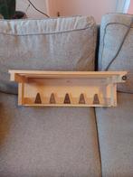 Kapstok wandmodel hout, Huis en Inrichting, Wandkapstok, Gebruikt, Ophalen of Verzenden, Minder dan 100 cm