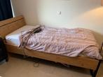 Hoog-laag bed, Huis en Inrichting, Ophalen, 90 cm, Eenpersoons, Bruin