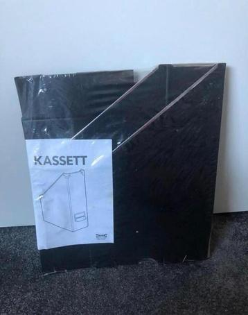 NIEUW - 2 st. zwarte ordners type Kasset van IKEA