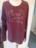 Bordeaux long sleeve mt 46, Verzenden, Maat 46/48 (XL) of groter, Zo goed als nieuw, Lange mouw