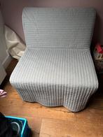 Ikea slaapstoel Lycksele Murbo, Knisa lichtgrijs, Ophalen, Eenpersoons, Zo goed als nieuw, 80 cm