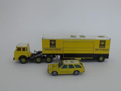 ADAC Technischer Prüfdienst & VW Strassenwacht, Siku, 1:64, Hobby en Vrije tijd, Modelauto's | Overige schalen, Gebruikt, Bus of Vrachtwagen