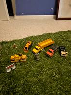 Setje bouw machines 1:87, Verzenden, Zo goed als nieuw, Hijskraan, Tractor of Landbouw, SIKU