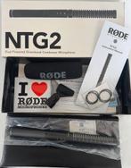 RØDE NTG2 condensator richtmicrofoon ongebruikt in doos, ., Nieuw, Ophalen of Verzenden, .