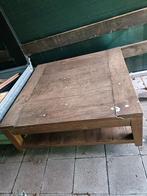 Salontafel 1.20 x 1.20 mtr., Huis en Inrichting, Tafels | Salontafels, Minder dan 50 cm, 100 tot 150 cm, 100 tot 150 cm, Gebruikt