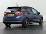 Ford Fiesta 1.0 EcoBoost ST-Line | Trekhaak Afneembaar | Cli, Voorwielaandrijving, Stof, Gebruikt, Blauw