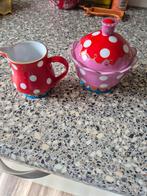 Douwe Egberts Olily Melk & Suiker Potje, Gebruikt, Keramiek, Overige typen, Ophalen of Verzenden