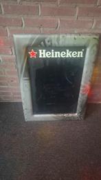 Org heineken krijtbord 55x80cm, Ophalen of Verzenden, Heineken