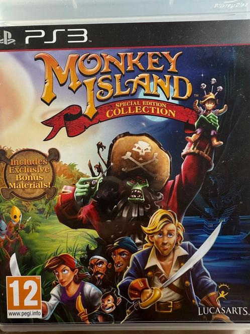 Monkey Island Special Edition PS3, Spelcomputers en Games, Games | Sony PlayStation 3, Gebruikt, Avontuur en Actie, 1 speler, Vanaf 12 jaar